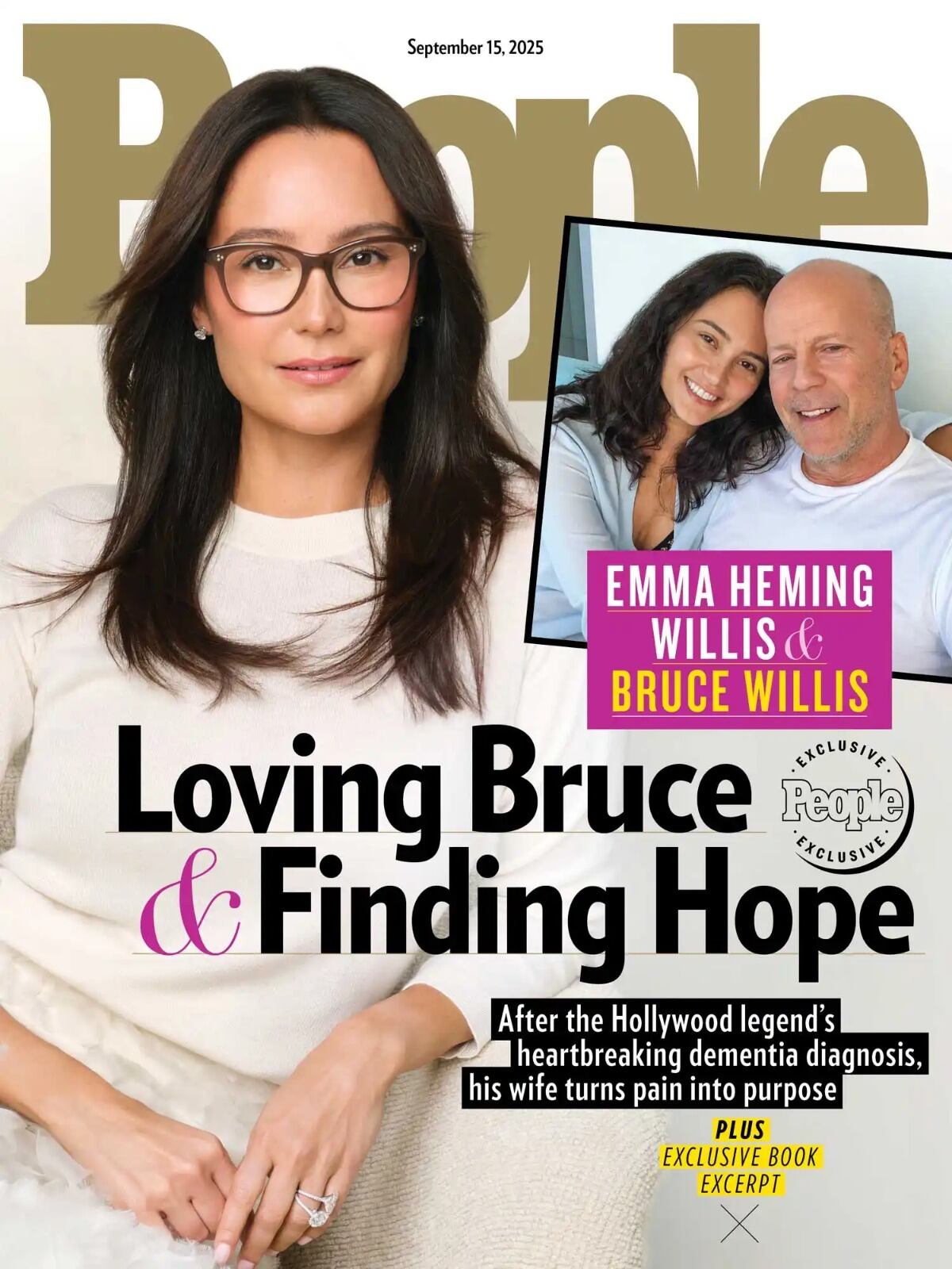 Emma Heming sobre la enfermedad de Bruce Willis, en exclusiva con la revista People