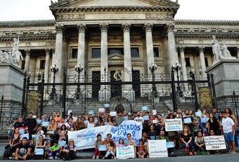 El colectivo Hipotecados UVA expresó