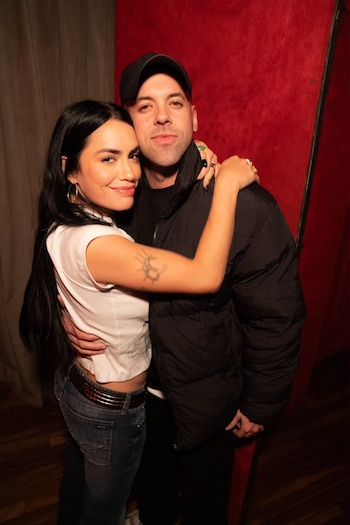 Lali Espósito junto a Mati Napp en Sex (Agencia AB)