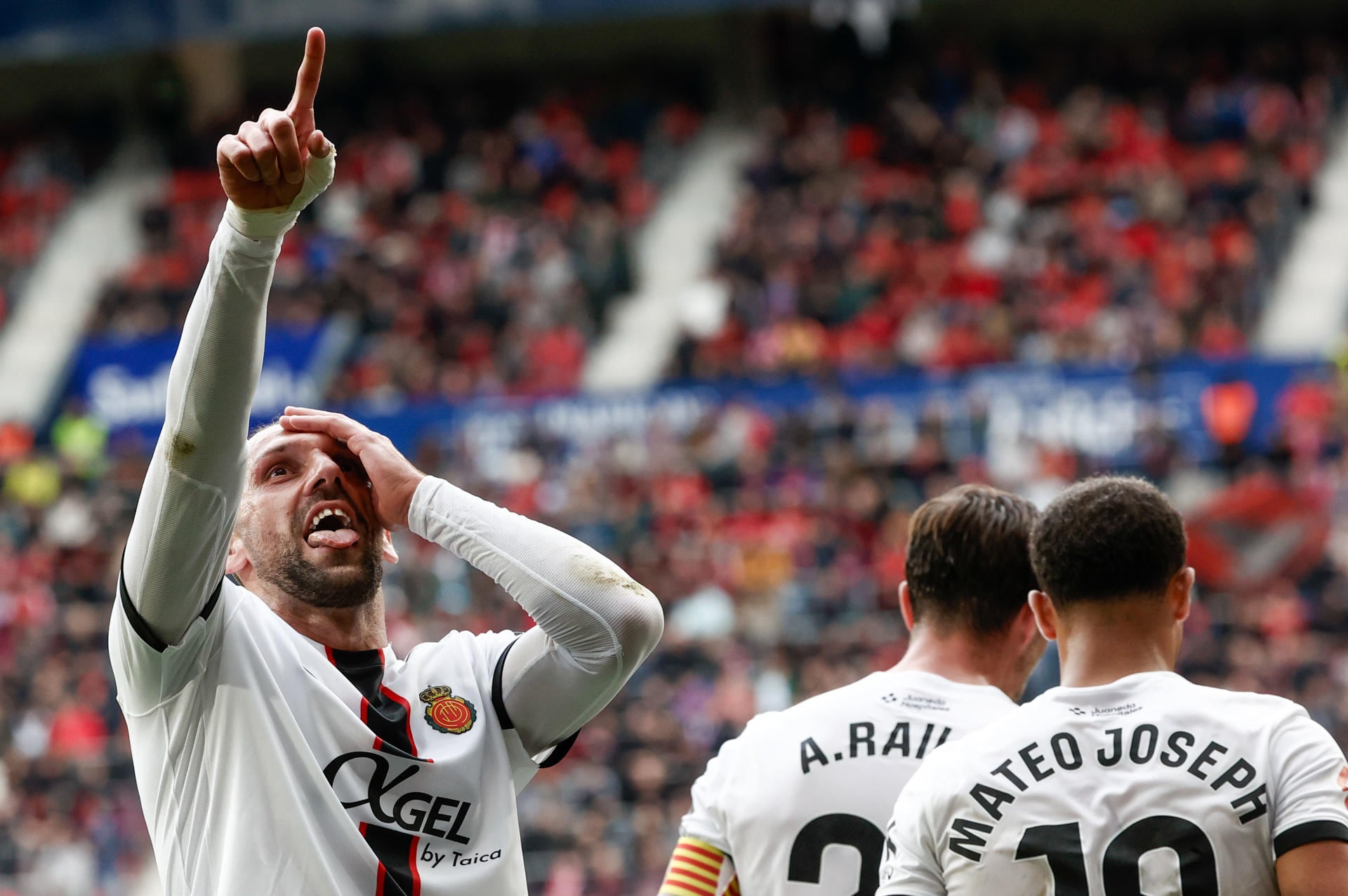 Vedat Muriqi marcó un doblete para el Mallorca