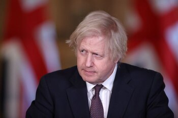 El primer ministro británico, Boris