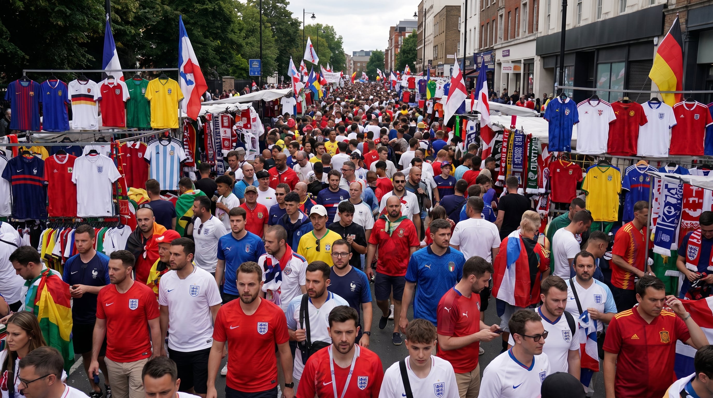 Estados Unidos incautó más de 16.000 camisetas falsificadas de la Copa Mundial de la FIFA 2026 en Miami durante operativos realizados en junio de 2026. (Imagen Ilustrativa Infobae)