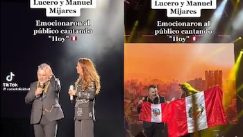 Lucero y Mijares cantaron 'Hoy'
