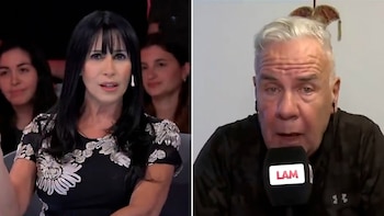 Escandaloso cruce en vivo de