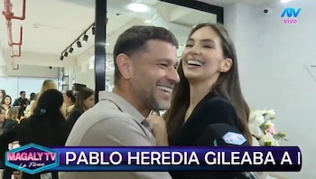 ¿Crisis antes del aniversario? Natalie Vértiz expone a Yaco por olvidar detalles en sus 11 años de casados. Captura: Magaly TV La Firme.