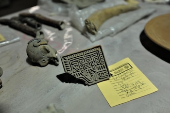 Otras de las piezas halladas