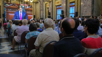 Lacalle Pou habló ante el Congreso uruguayo