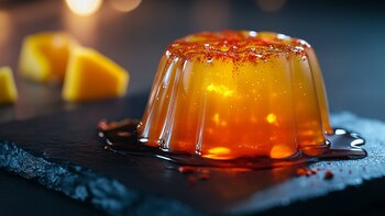 Prepara gelatina de agua de