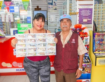 Los ganadores de los sorteos de Chispazo. (Lotería Nacional)