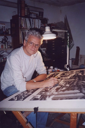 El dibujante y guionista Jorge