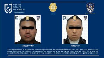 Van por dos policías de