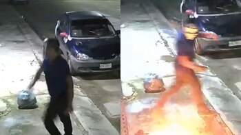 Intentan incendiar casa de Aline