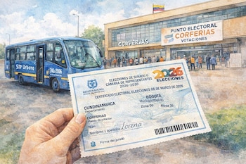 La ciudadanía dispone de la aplicación TransMiApp para planear desplazamientos hacia los centros de sufragio y conocer en tiempo real el avance de los vehículos y las rutas habilitadas durante la jornada - crédito Imagen Ilustrativa Infobae