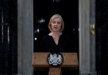 La primera ministra británica, Liz