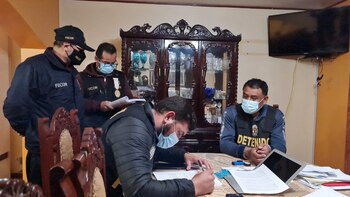 En la organización criminal había