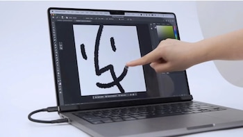 MacBook con pantalla táctil: este