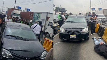 La intervención ocurrió en el peaje de Monterrico, en la Vía de Evitamiento, luego de labores de inteligencia para ubicar a la víctima. Latina Noticias