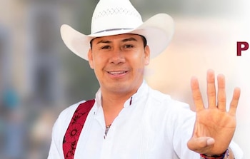 César Figueroa resultó herido tras el ataque armado. (X @Red_es_Oaxaca)