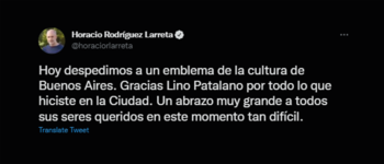 La despedida del jefe de