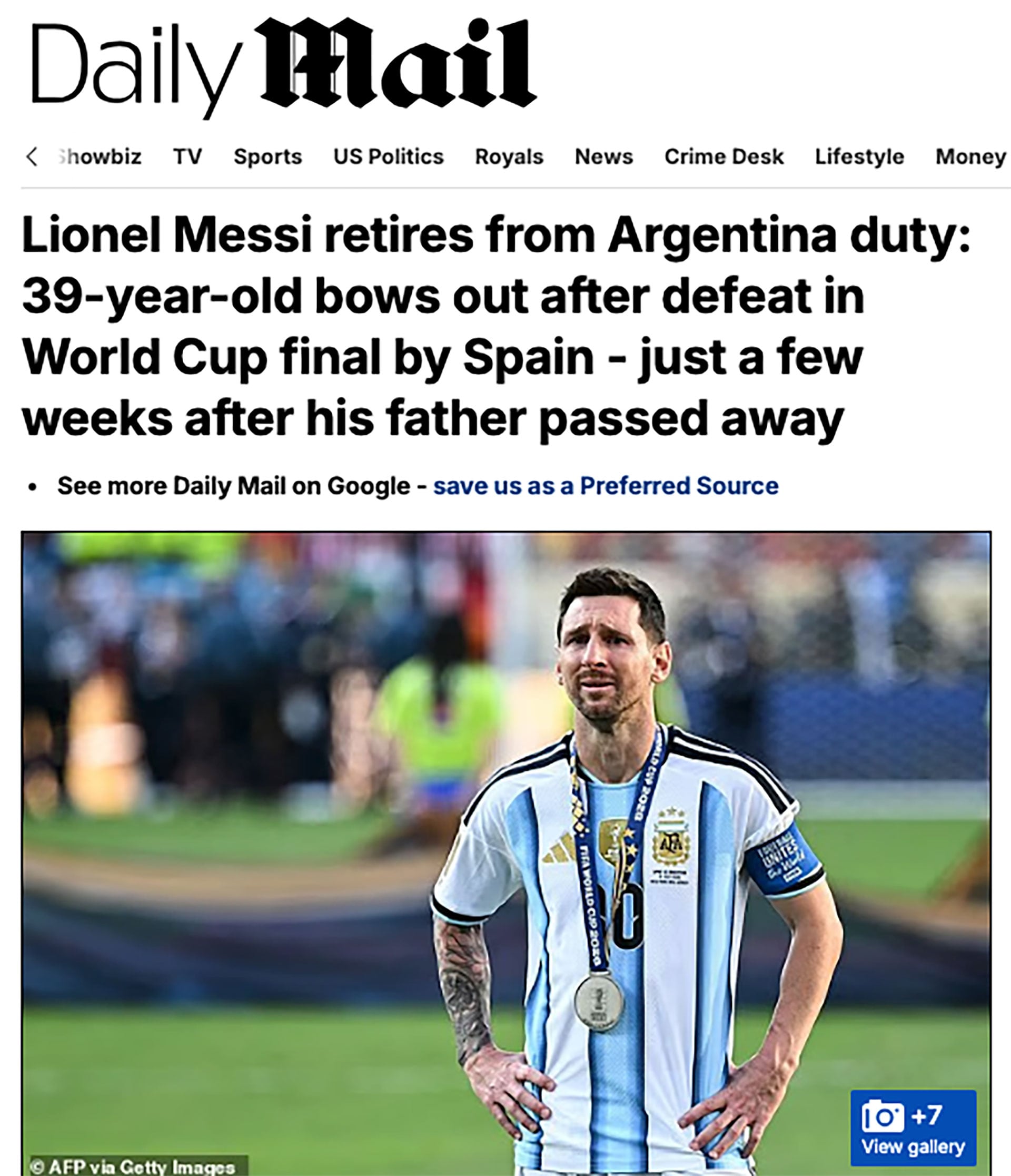 Daily Mail: