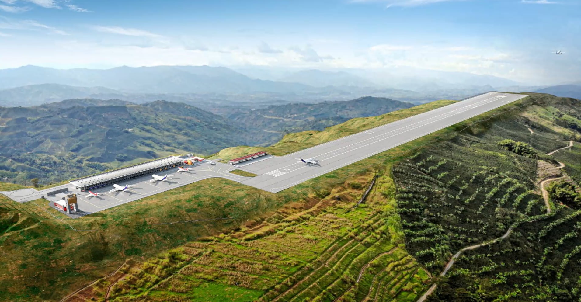 La operación de Aerocafé proyecta un aumento del 12% en el transporte de pasajeros y carga - crédito Aeropuerto del Café