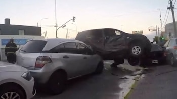 El accidente se produjo en