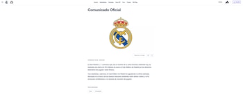 El comunicado de Real Madrid confirmando que realizó una oferta por Julián Álvarez