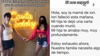 El perturbador mensaje que recibió