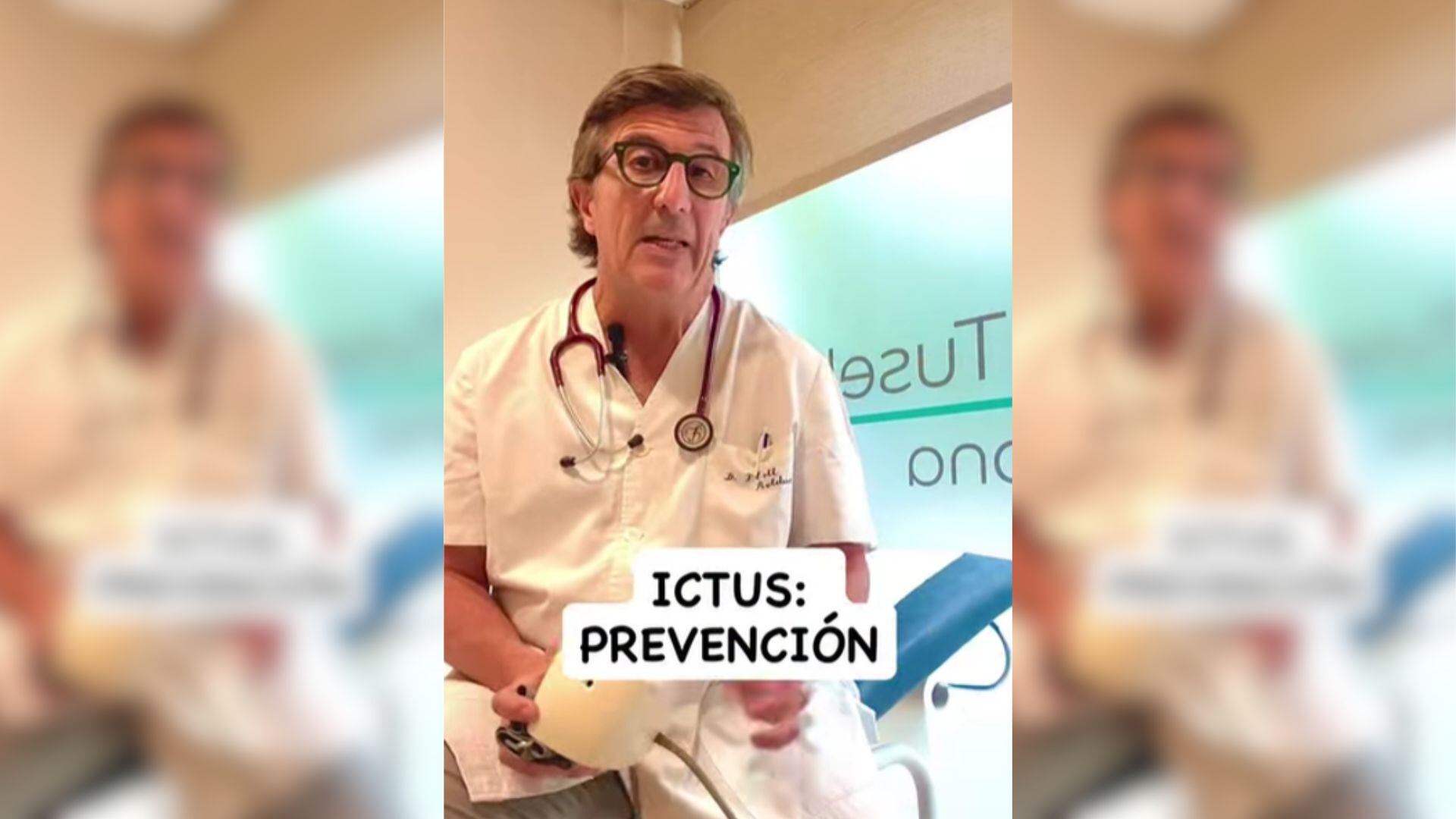 El médico Ignasi Coll en sus redes sociales. (@doctor_geriatra/Instagram)