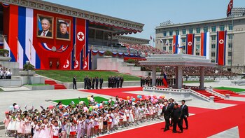 La capital estaba cubierta de