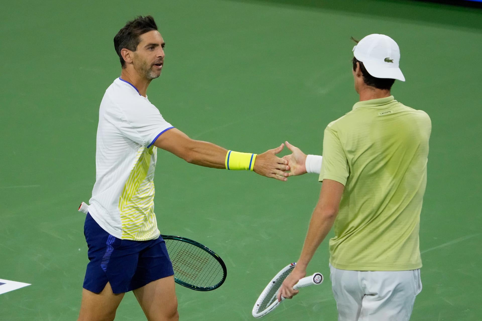 Guido Andreozzi y Manuel Guinard disputarán la final del Masters 1000 de Madrid (Crédito: AP Photo/Mark J. Terrill)