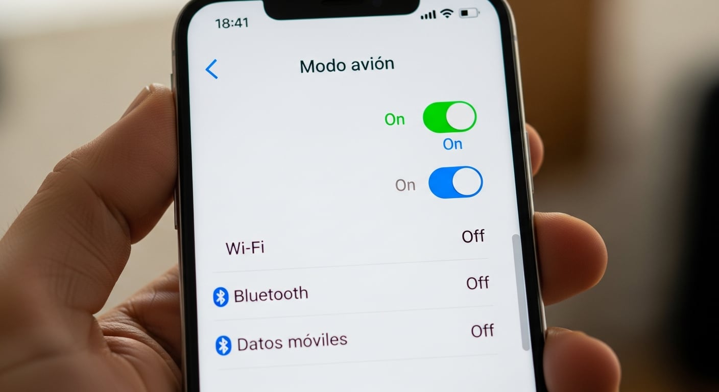 El modo avión suele relacionarse con los viajes en avión, pero en realidad su utilidad va mucho más allá de ese contexto. (Imagen ilustrativa Infobae)