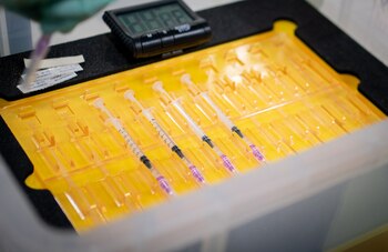 Vacunas del mecanismo COVAX (EFE/EPA/KAY