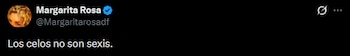 Respuesta de Margarita Rosa de