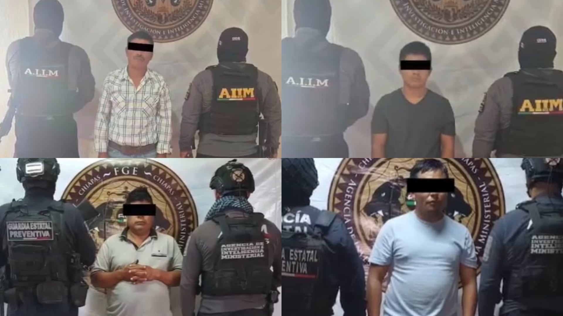 Detienen a cuatro hombres por abusar sexualmente de un niño en Chiapas y difundir el video: podrían recibir hasta 50 años de cárcel