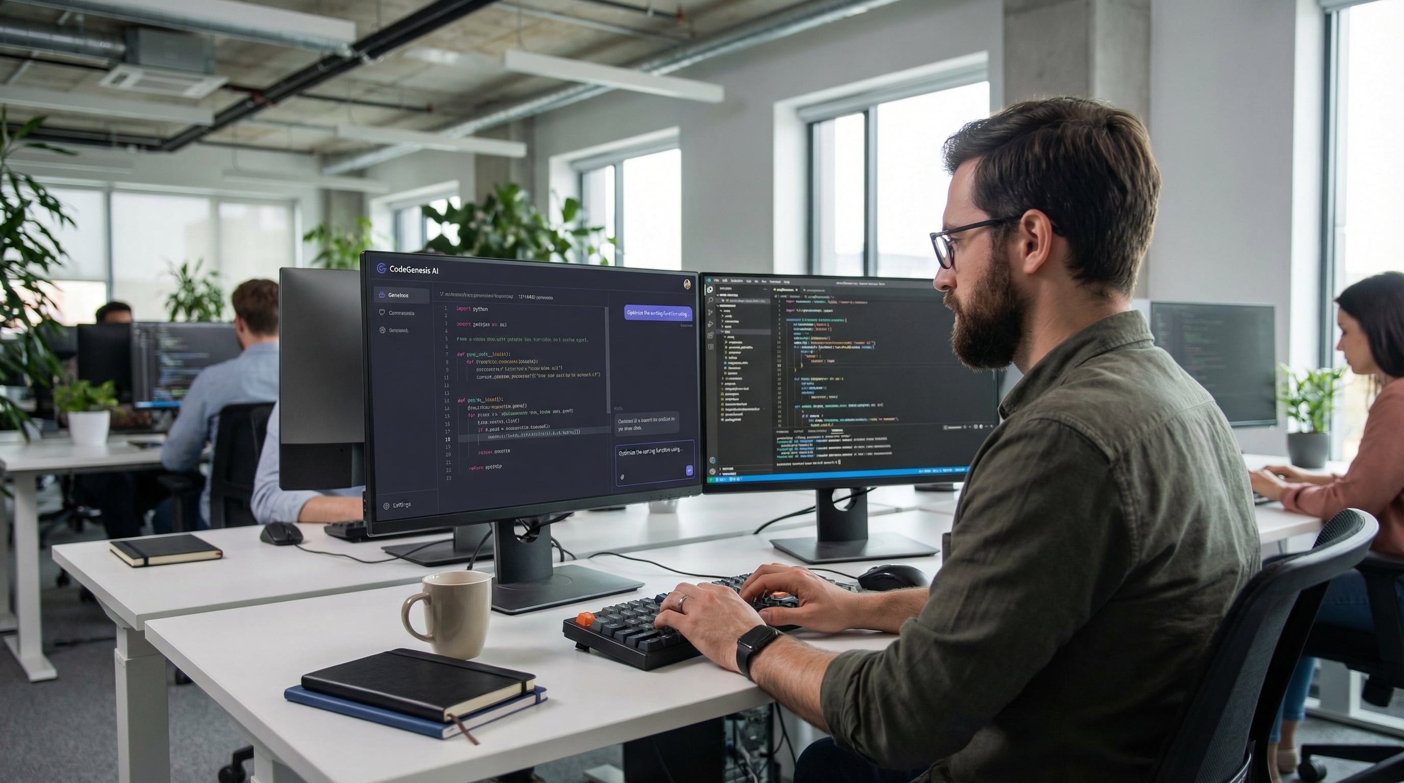 Programadores ya no escriben código, ahora todo es realizado por la IA. (Imagen Ilustrativa Infobae)