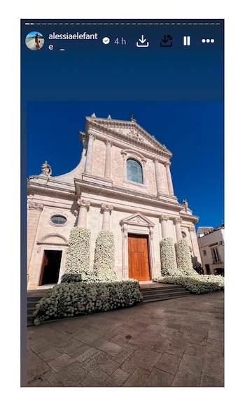 Casamiento de Gianluigi Donnarumma y Alessia Elefante