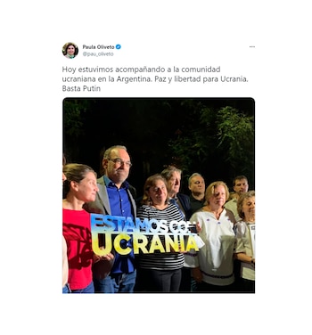 tuits de políticos sobre la invasión de Rusia a Ucrania