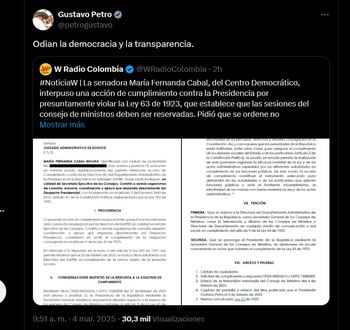 Así respondió el presidente a