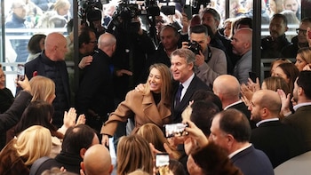 Feijóo y 'barones' del PP