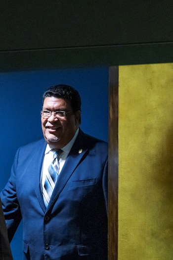 Valdrack Jaentschke rumbo a la ONU en Nueva York: señalamientos por represión transnacional, inmunidad diplomática y el pasado en Seguridad del Estado. (REUTERS/Eduardo Munoz)