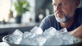 Sumergir el rostro en agua
