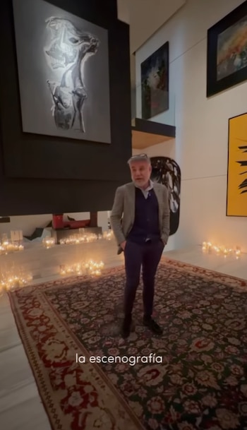 El vestíbulo de la casa