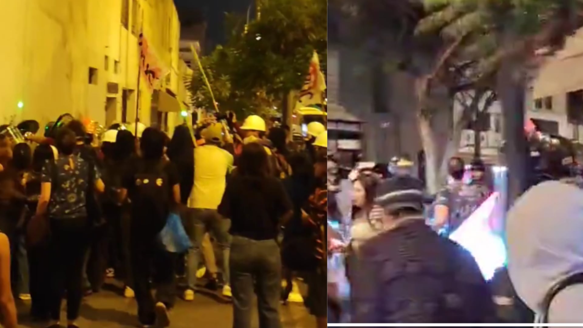 Participación de más de 40 gremios estudiantiles y presencia de universidades públicas y privadas (Composición: Infobae)