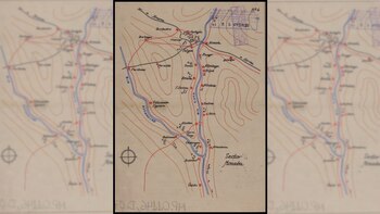 Plano de la construcción de