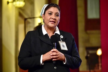 La funcionaria tiene una gran