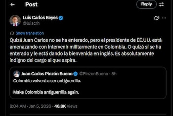 Luis Carlos Reyes también criticó