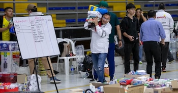La Alcaldía Mayor de Bogotá pidió a la ciudadanía ayudar con elementos como Agua potable embotellada, cobijas, mantas, arroz, aceite y demás productos de primera necesidad - crédito Alcaldía Mayor de Bogotá