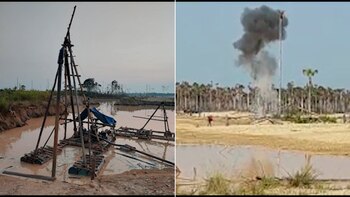 Operativo contra la minería ilegal