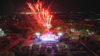 Luces y efectos especiales realzan